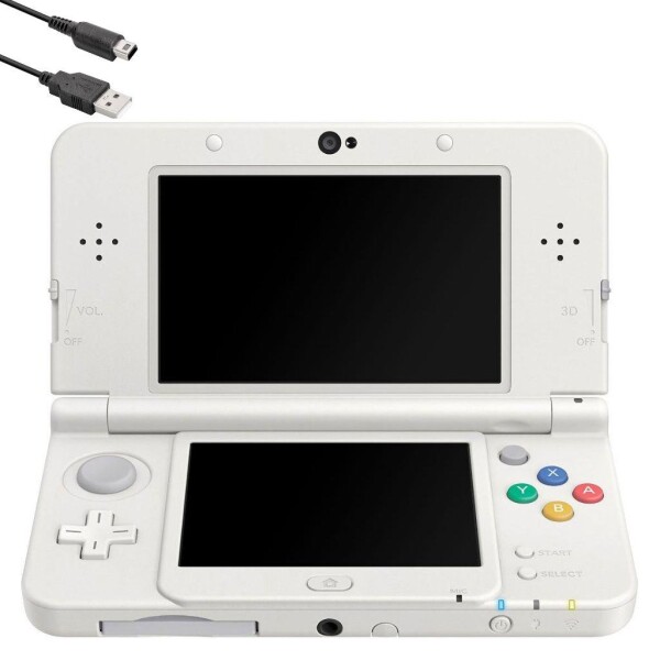 New Nintendo 3DS - Handheld Konsole - mit Ladekabel - Weiß