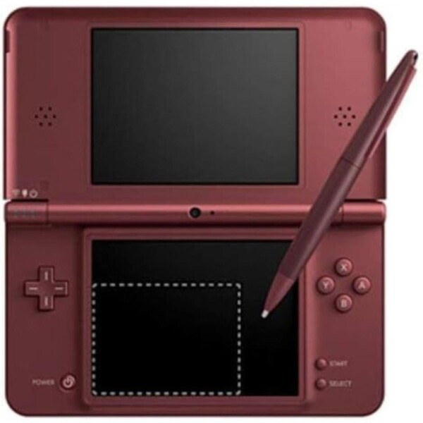 Nintendo DSi XL - Konsole Handheld - mit Ladekabel - Bordeauxrot