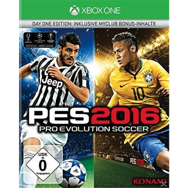 Xbox One - Pro Evolution Soccer 2016 Day One Edition - Neu / Sealed
