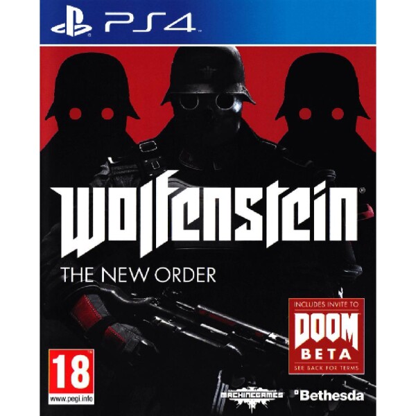 Sony PlayStation 4 - Wolfenstein: The New Order - mit OVP