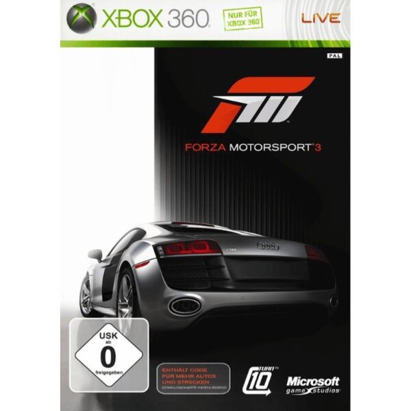 Microsoft Xbox 360 - Forza Motorsport 3 - mit OVP