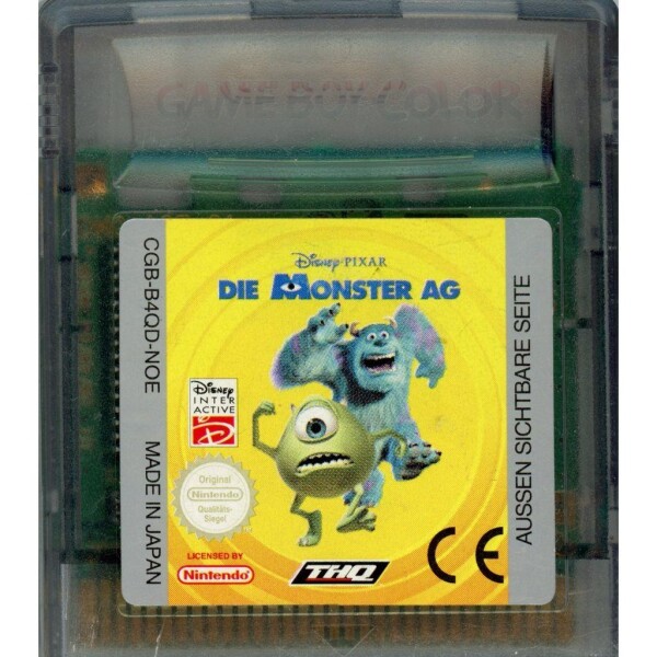 Nintendo Game Boy Color - Disney Pixar Die Monster AG - nur Modul