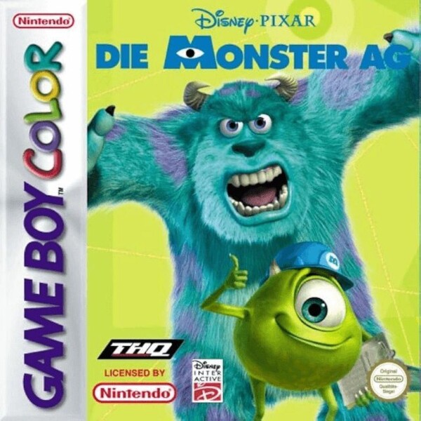 Nintendo Game Boy Color - Disney Pixar Die Monster AG - nur Modul