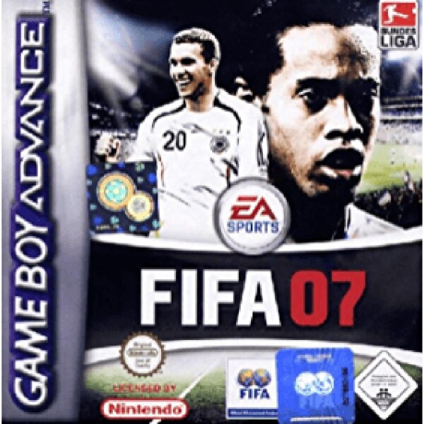 Nintendo Game Boy Advance - FIFA 07  - nur Modul ohne Aufkleber