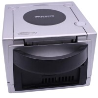 Nintendo GameCube - Konsole - DOL-001 - alle Kabel - Silber