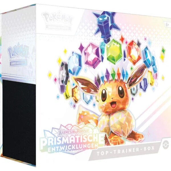 Pokemon - Prismatische Entwicklungen Top-Trainer-Box - DE