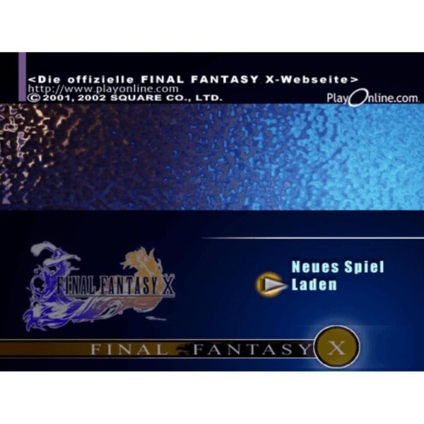 Sony PlayStation 2 - Final Fantasy X: + Bonus DVD - mit OVP