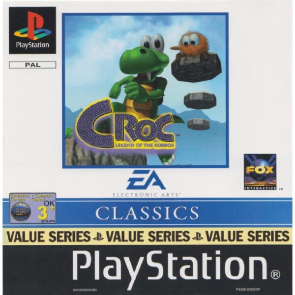 Sony PlayStation 1 - Croc: Legend of the Gobbos: EA Classics | Value Series - mit OVP