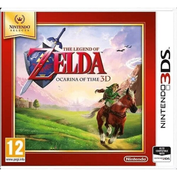Nintendo 3DS - The Legend of Zelda: Ocarina of Time 3D: Nintendo Selects ENG Version - mit OVP