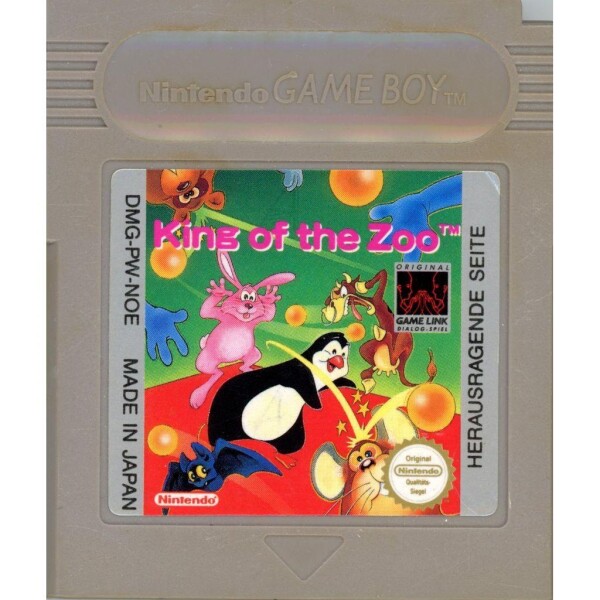 Nintendo Game Boy Classic Spiele - Modul - auch für Game Boy Color und Advance King of the Zoo