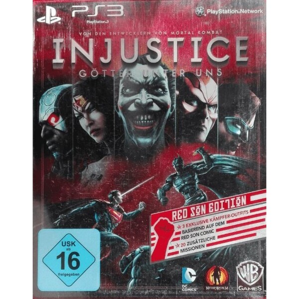 Sony PlayStation 3 - Injustice: Götter unter uns: Red Son Edition - mit OVP