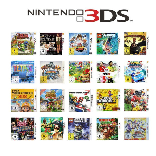 Nintendo 3DS - Spiele Auswahl zu top Preisen! - Mario Zelda Luigi - mit OVP