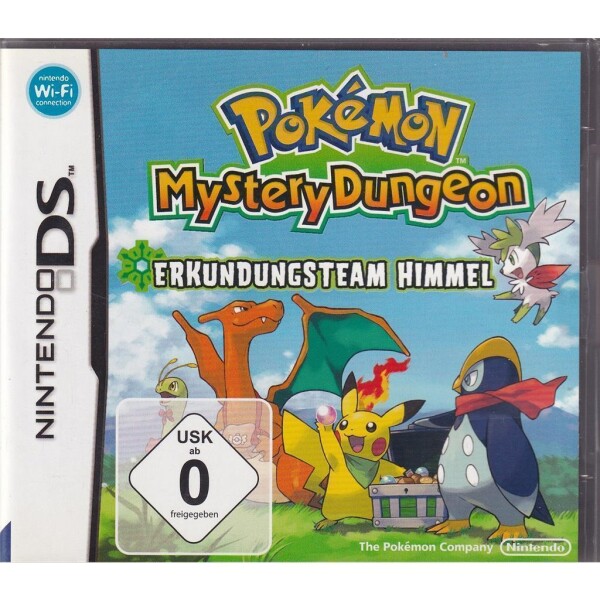 Nintendo DS - Pokémon Mystery Dungeon: Erkundungsteam Himmel - mit OVP