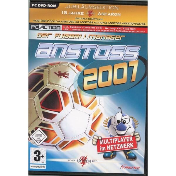 PC (Windows) - Anstoss 2007: Der Fußballmanager - mit OVP