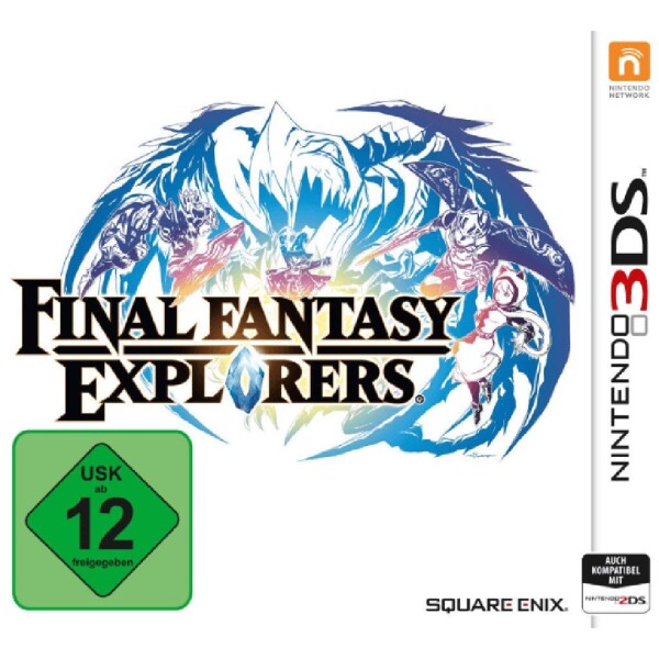 Nintendo 3DS - Final Fantasy Explorers - mit OVP