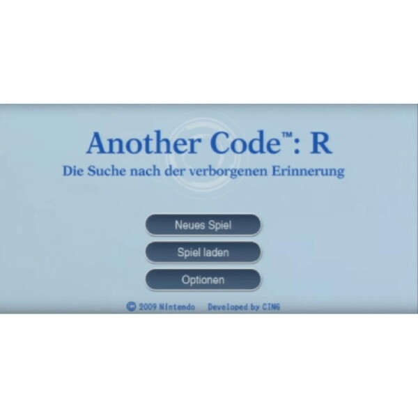 Nintendo Wii - Another Code R - Die Suche nach der verborgenen Erinnerung - mit OVP