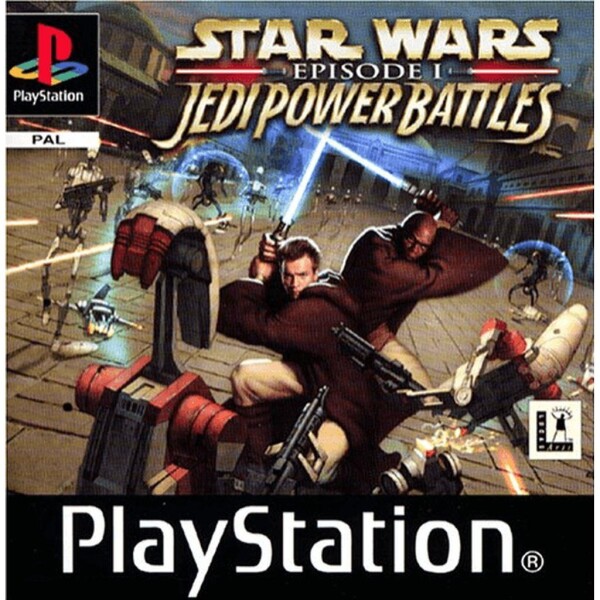 Sony PlayStation 1 - Star Wars Episode I: Jedi Power Battles - nur CD