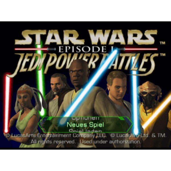 Sony PlayStation 1 - Star Wars Episode I: Jedi Power Battles - nur CD