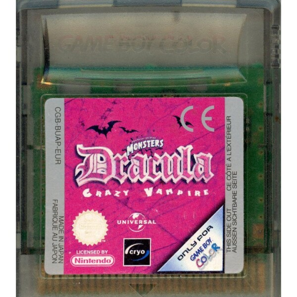 Nintendo Game Boy Color - Monsters Dracula - nur Modul
