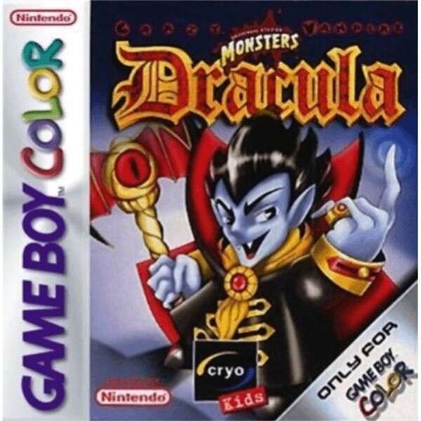 Nintendo Game Boy Color - Monsters Dracula - nur Modul