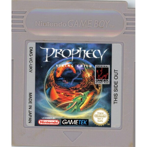 Nintendo Game Boy Classic Spiele - Modul - auch für Game Boy Color und Advance Prophecy: The Viking Child