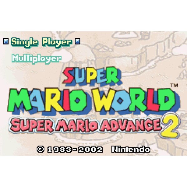 Nintendo Game Boy Advance - Super Mario World: Super Mario Advance 2 - nur Modul