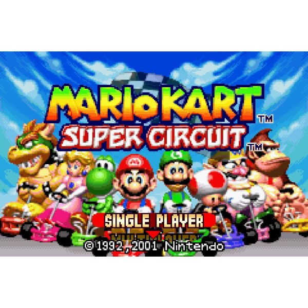 Nintendo Game Boy Advance - Mario Kart: Super Circuit - nur Modul