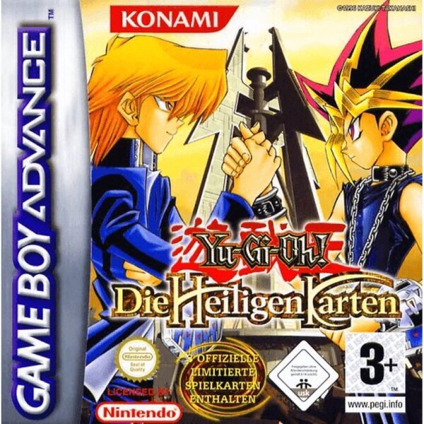 Nintendo Game Boy Advance - Yu-Gi-Oh! Die Heiligen Karten - nur Modul