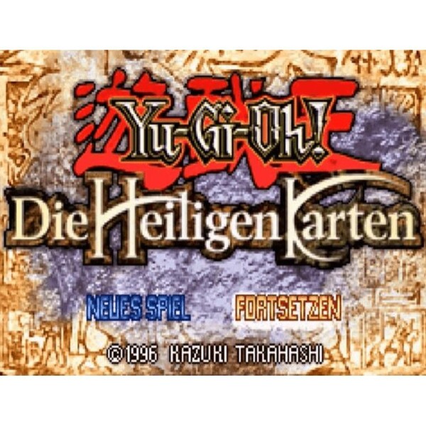 Nintendo Game Boy Advance - Yu-Gi-Oh! Die Heiligen Karten - nur Modul