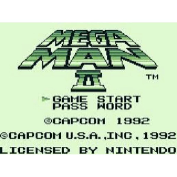 Nintendo Game Boy - Mega Man II - nur Modul