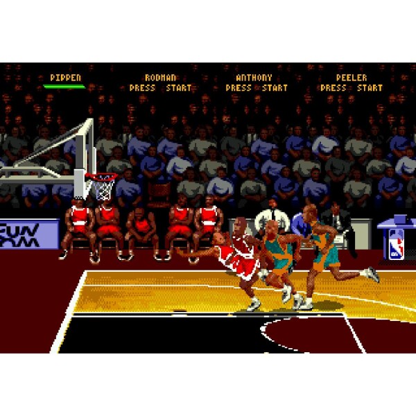 Nintendo SNES - NBA Hang Time - nur Modul