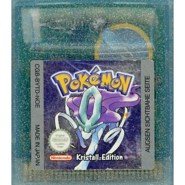 Nintendo Game Boy Color Spiele - Modul - Auswahl - Klassiker Pokémon Kristall Edition
