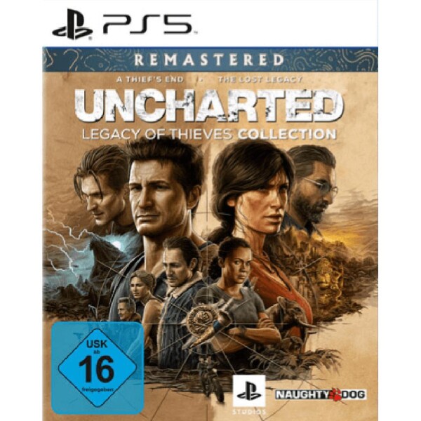 Sony PlayStation 5 - Uncharted: Legacy of Thieves Collection: Remastered - mit OVP