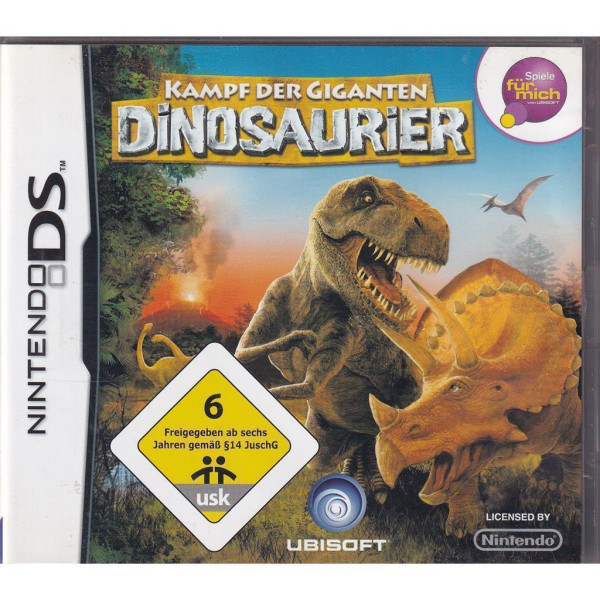 Nintendo DS - Kampf der Giganten Dinosaurier - mit OVP