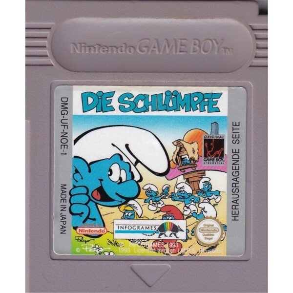 Nintendo Game Boy Classic Spiele - Modul - auch für Game Boy Color und Advance Die Schlümpfe