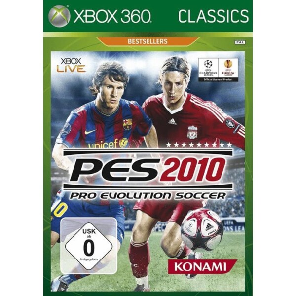 Microsoft Xbox 360 - Pro Evolution Soccer 2010: Classics - mit OVP