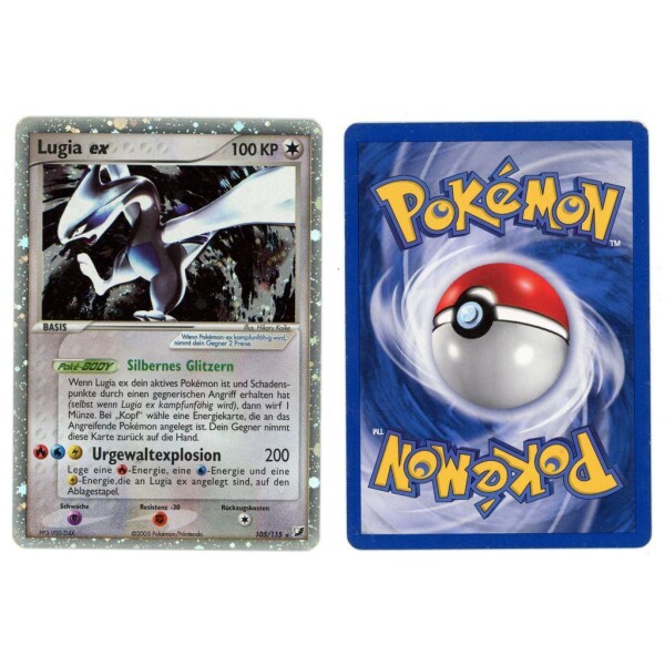Pokemon - Lugia ex  - EX Unseen Forces - 105 - Ultra Rare