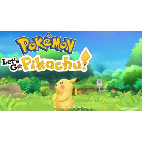 Nintendo Switch - Pokémon: Lets Go, Pikachu! - mit OVP