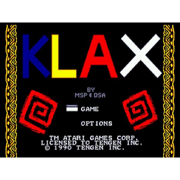 Sega Mega Drive - Klax - mit OVP