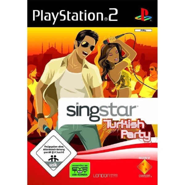 Sony PlayStation 2 - SingStar Auswahl - mit OVP SingStar Turkish Party