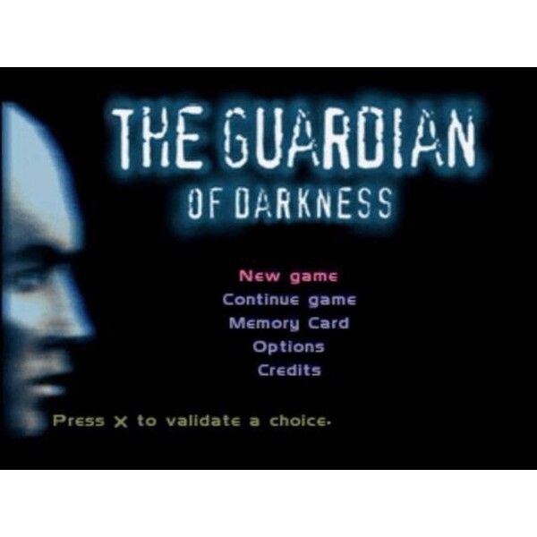 Sony PlayStation 1 - The Guardian of Darkness - nur CD