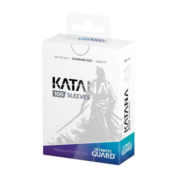 100 Ultimate Guard Katana Sleeves Standardgröße Weiß