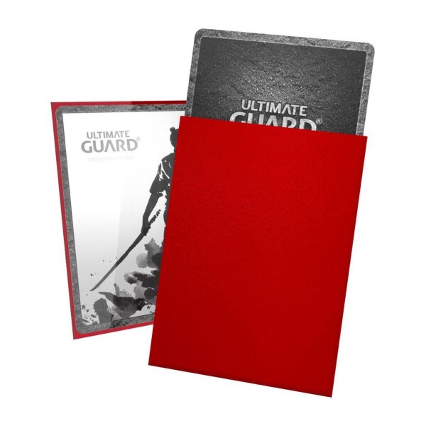 100 Ultimate Guard Katana Sleeves Standardgröße Rot