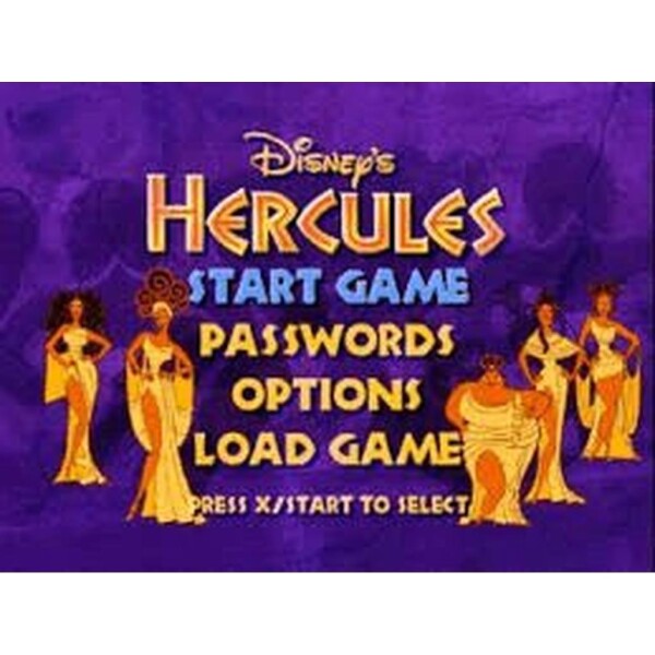 Sony PlayStation 1 - Disneys Hercules Action-Spiel: Platinum ohne Cover - mit OVP