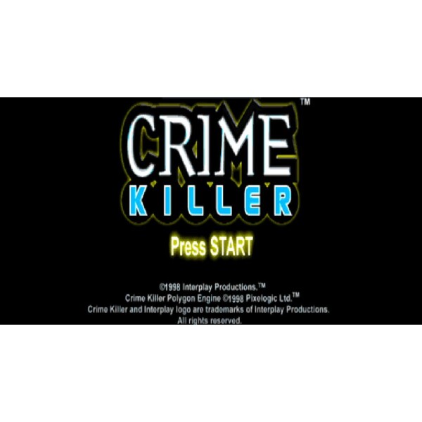 Sony PlayStation 1 - Crime Killer - mit OVP