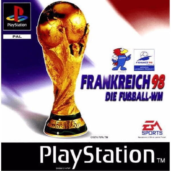 Sony PlayStation 1 - Frankreich 98: Die Fussball-WM - mit OVP