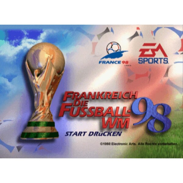 Sony PlayStation 1 - Frankreich 98: Die Fussball-WM - mit OVP