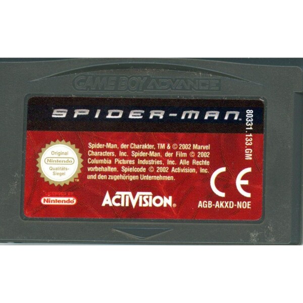 Nintendo Game Boy Advance - Spider-Man - nur Modul