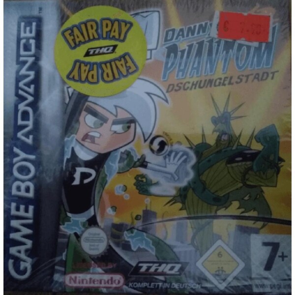 Nintendo Game Boy Advance - Danny Phantom Dschungelstadt - nur Modul