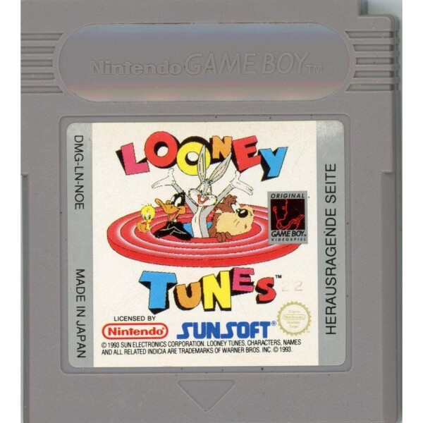 Nintendo Game Boy Classic Spiele - Modul - auch für Game Boy Color und Advance Looney Tunes